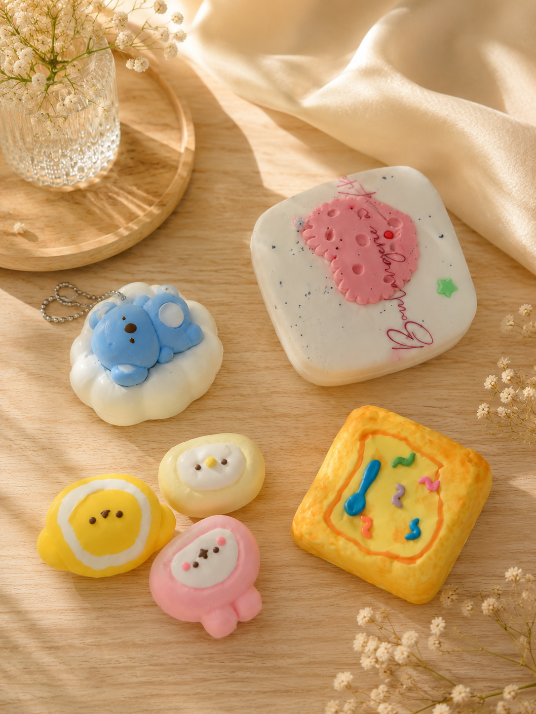 Cute Taba Squishies Collection