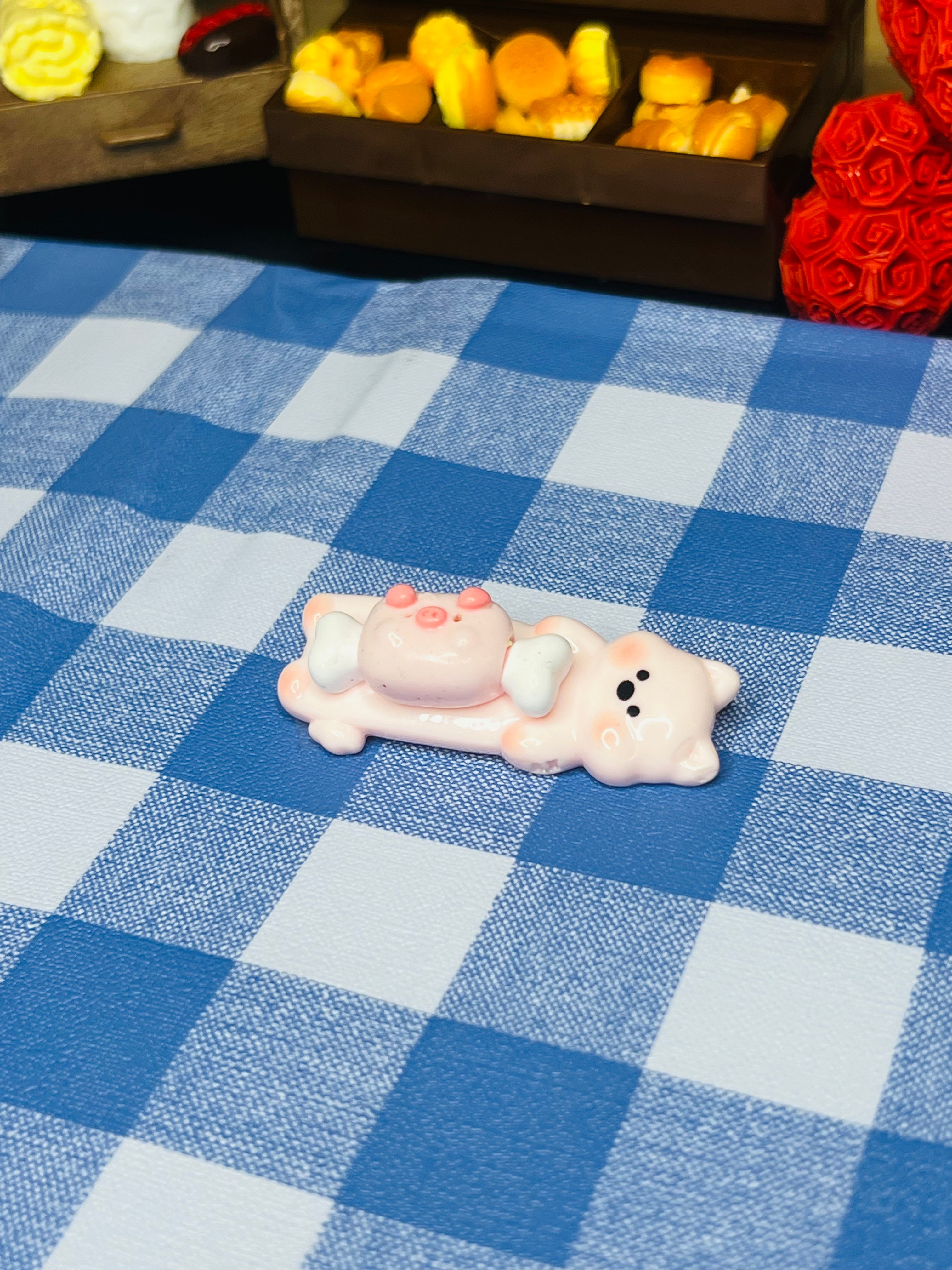 Piggy Piggy Sleepy Milk Pillow Squishy