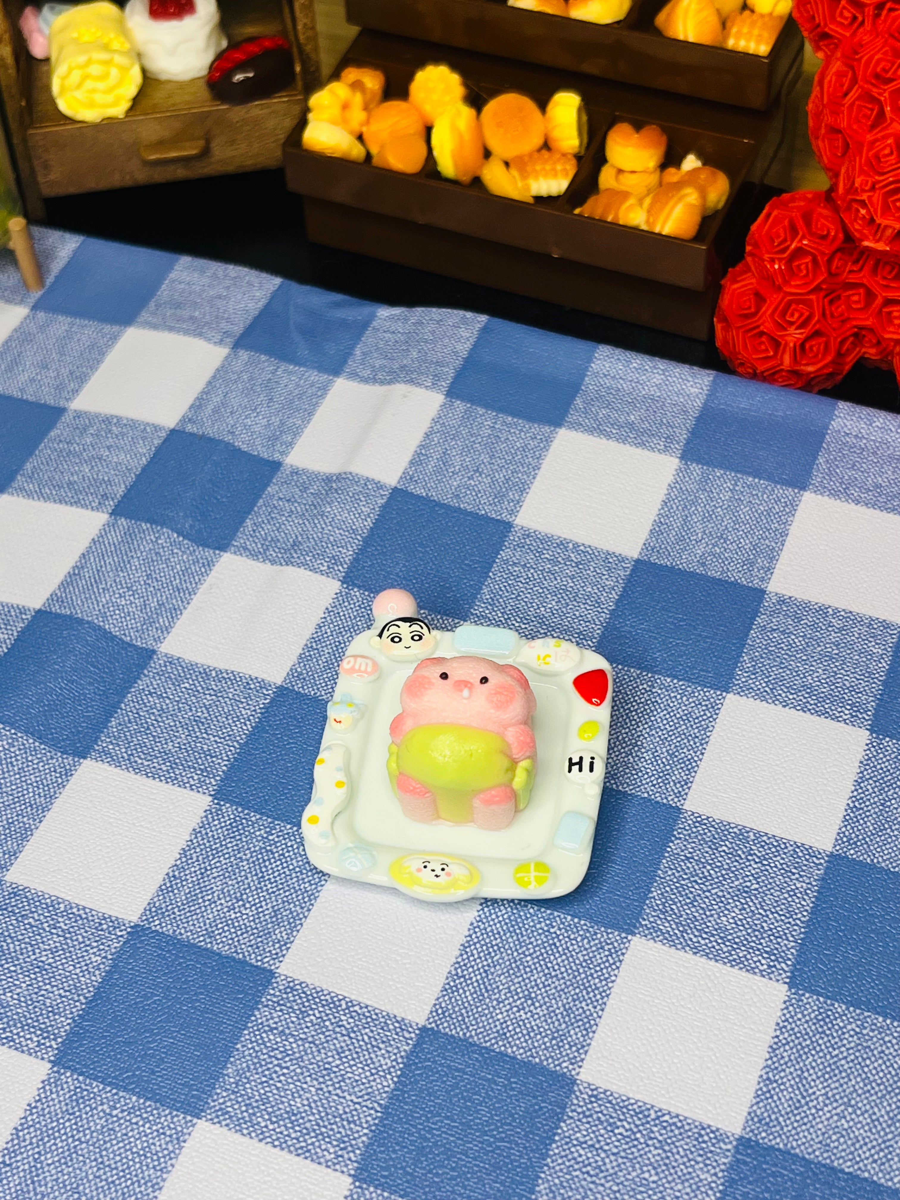 Piggy Piggy Avocado Toast Squishy