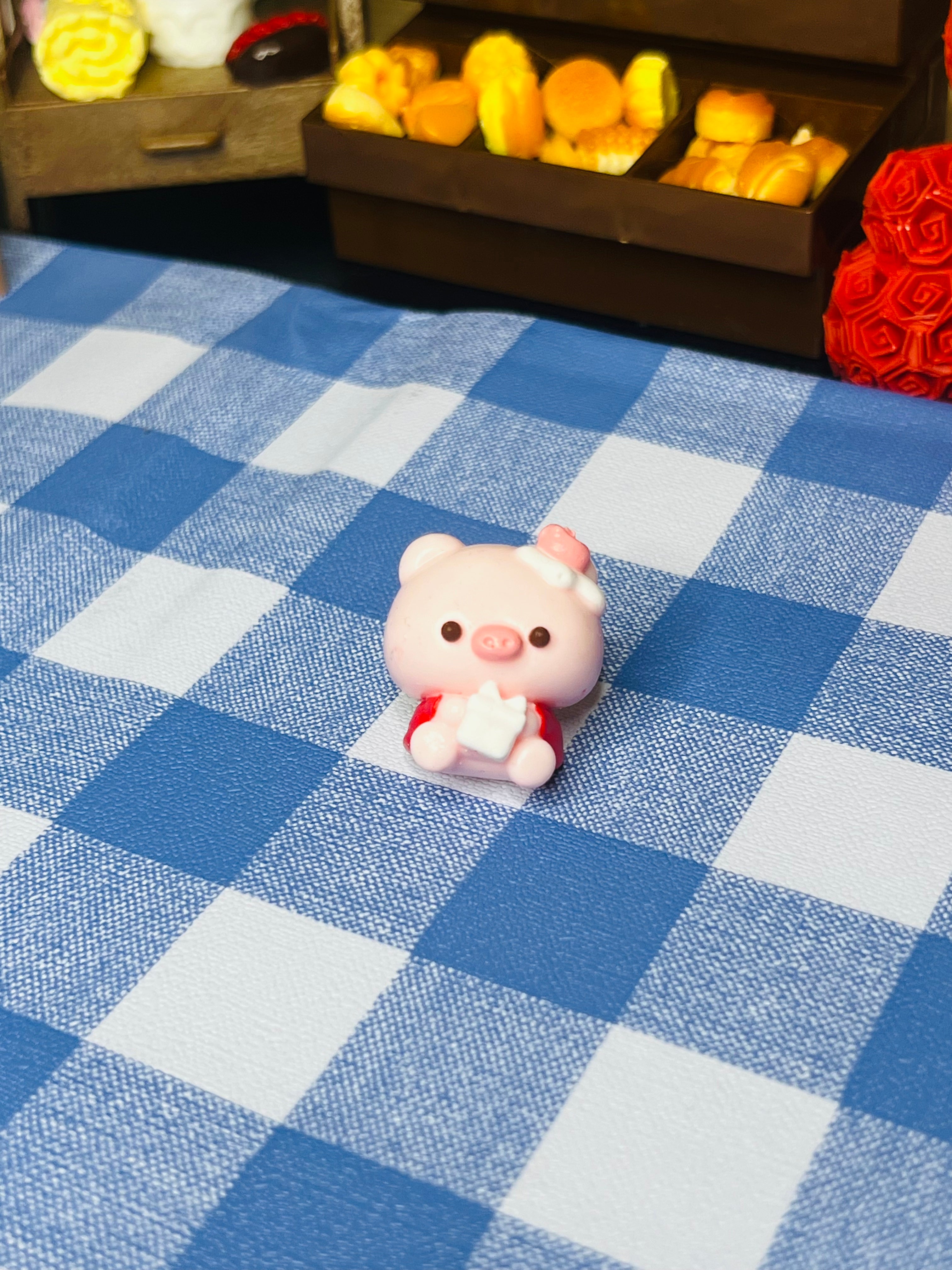 Piggy Piggy Cherry Bunny Squishy