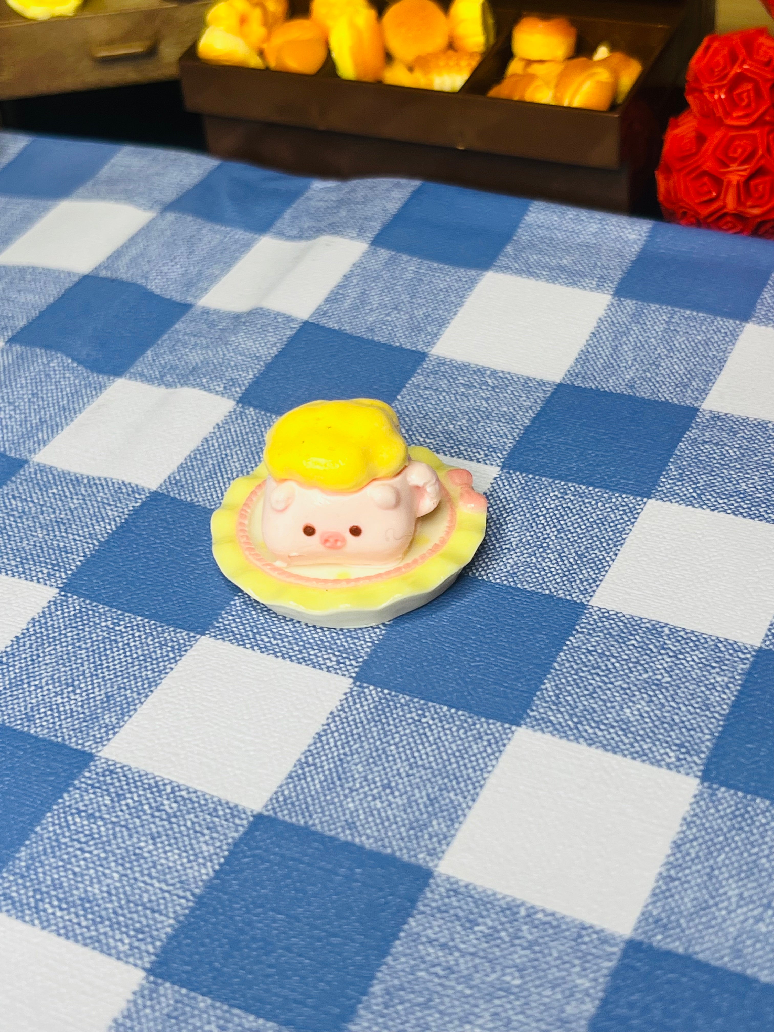 Piggy Piggy Sunny Pancake Plate Squishy