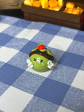 Kawaii Seal Matcha Chocolate Blossom Squishy
