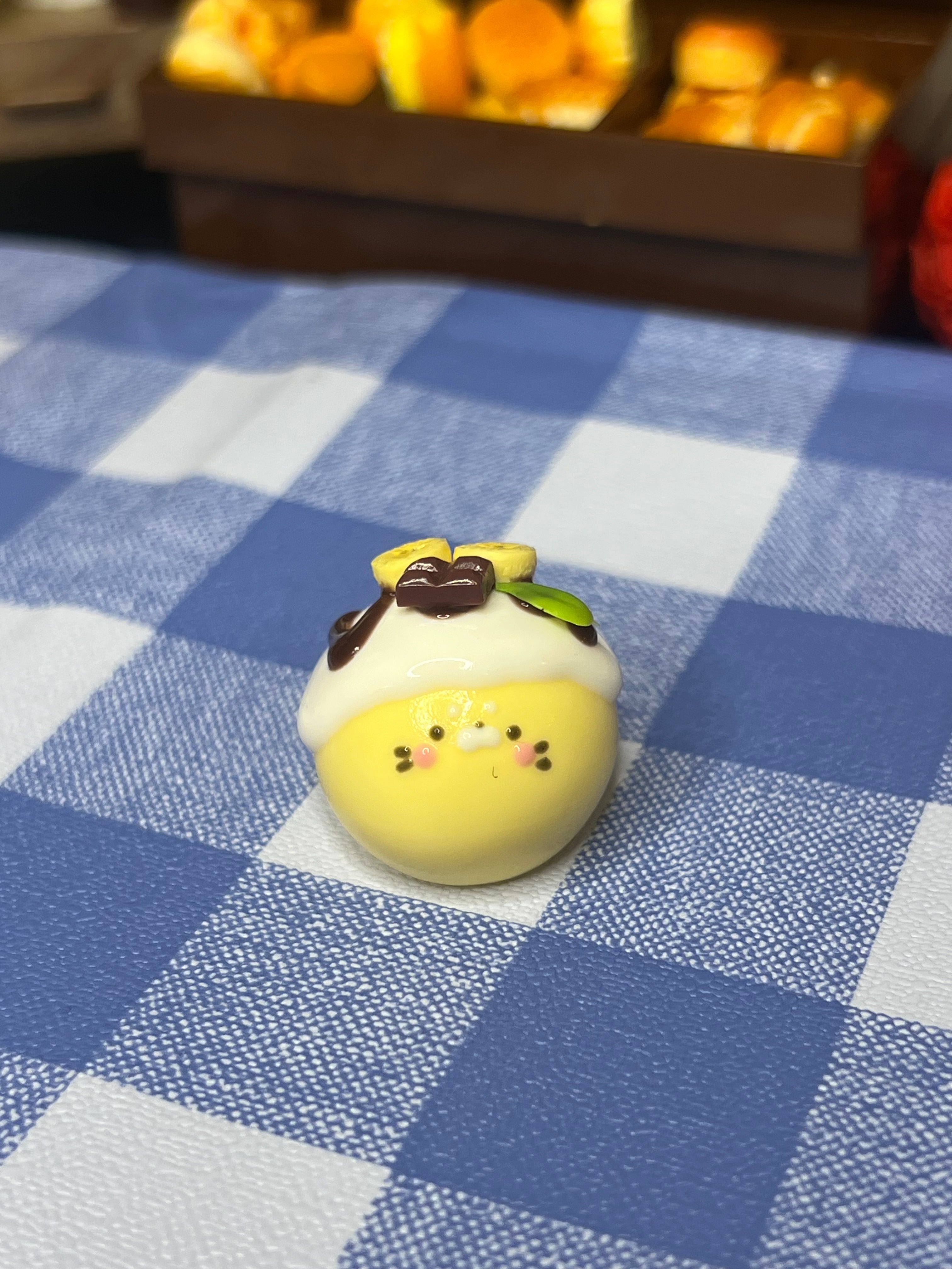 Kawaii Seal Lemon Choco Cream Squishy