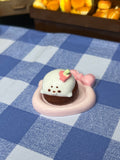 Kawaii Seal Bunny Choco Dish Squishy