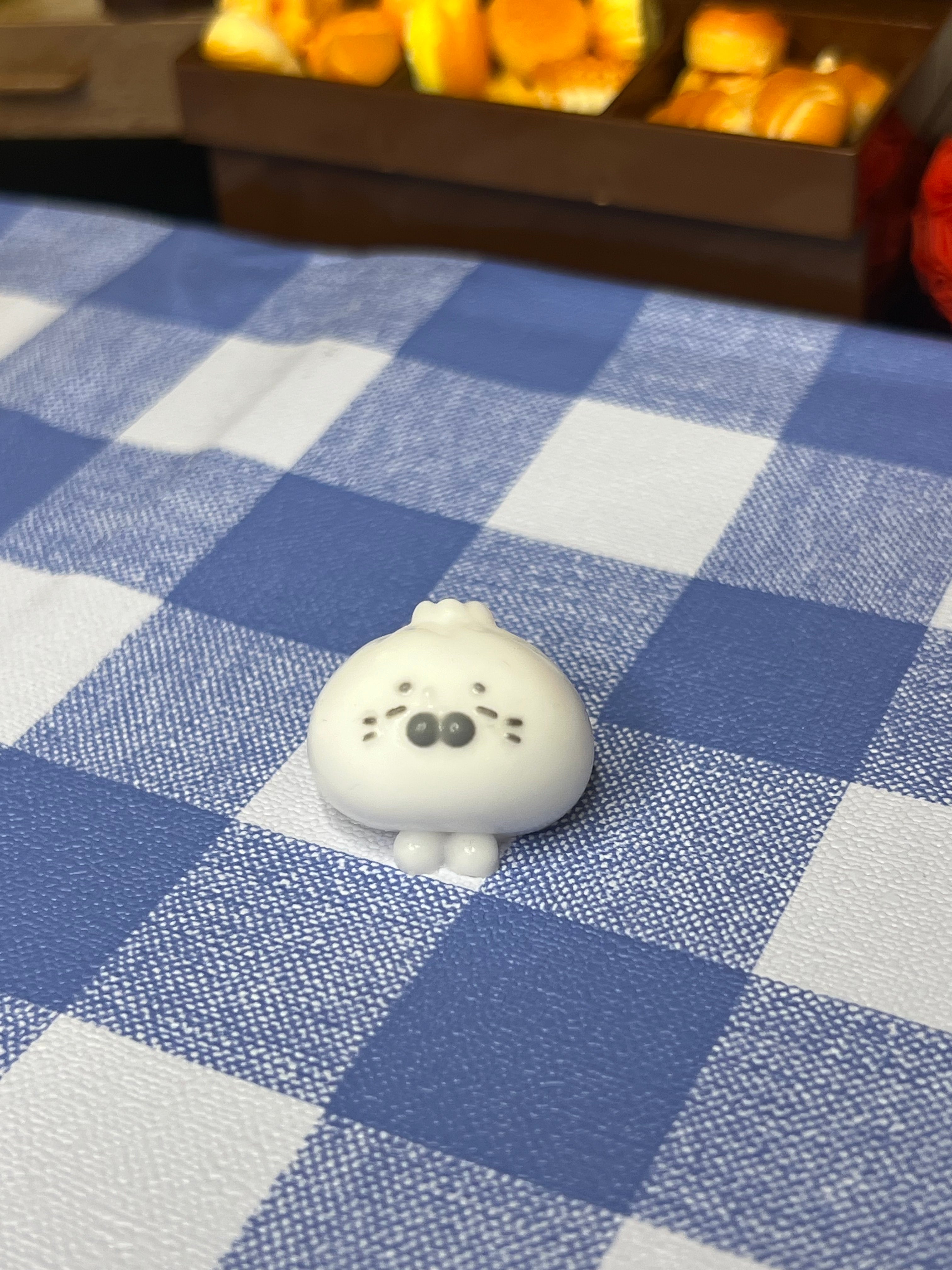 Kawaii Seal Fluffy Snow Mochi Squishy