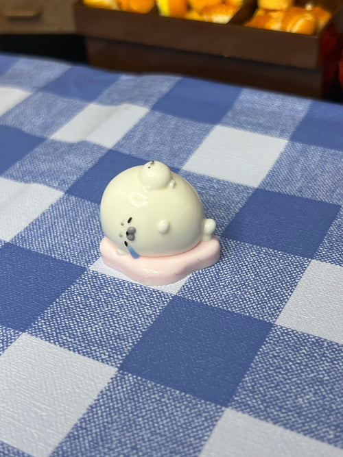 Kawaii Seal Blue Cup Cream Squishy