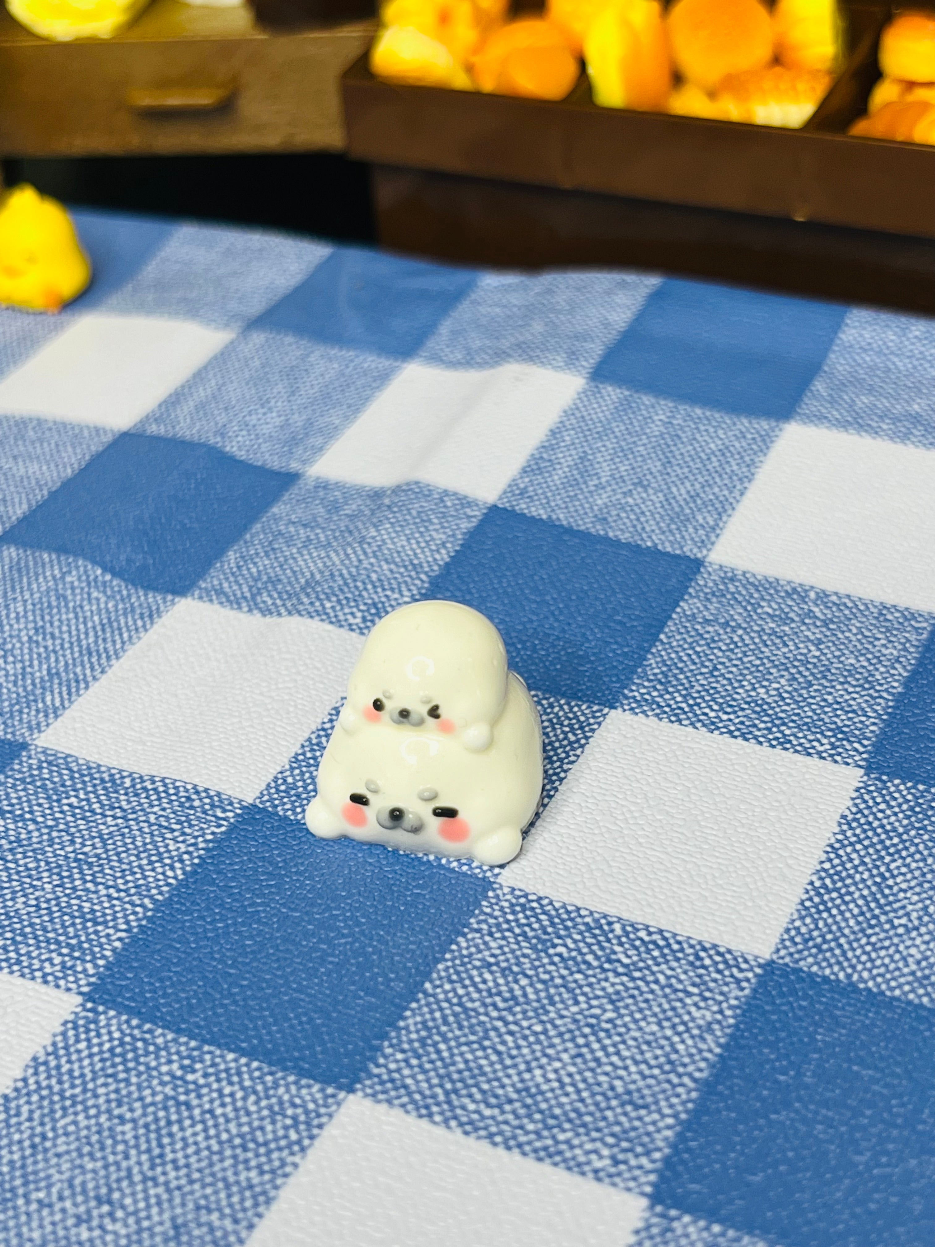Kawaii Seal Sprinkle Baby Squishy
