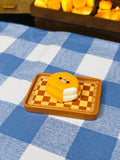 Kawaii Seal Egg Toast Board Squishy