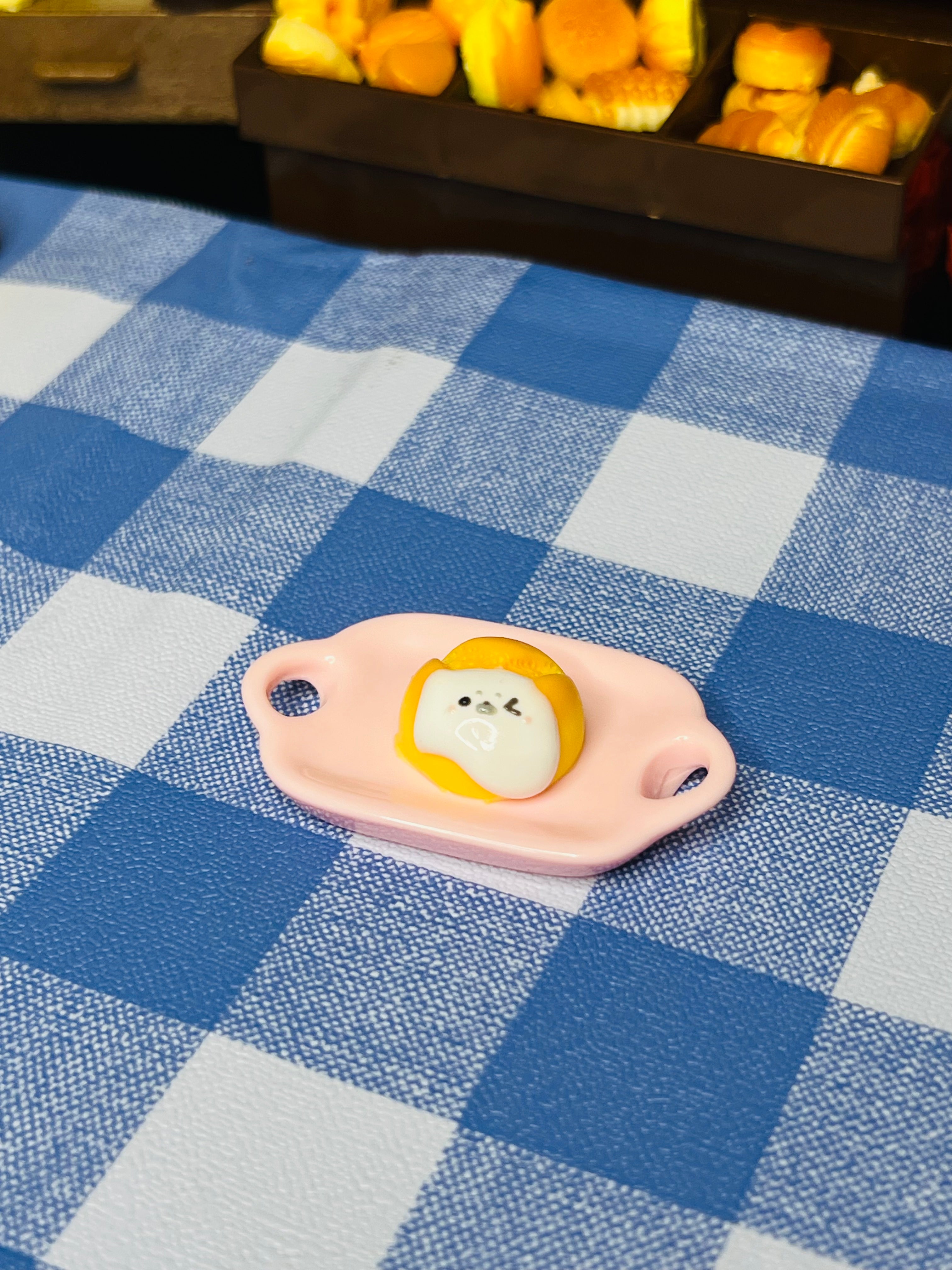 Kawaii Seal Pink Breakfast Dish Squishy