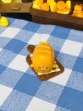 Kawaii Seal Honey Toast Tray Squishy