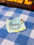 Kawaii Seal Blue Icy Blanket Squishy