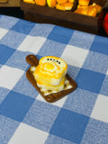 Kawaii Seal Golden Waffle Cream Squishy