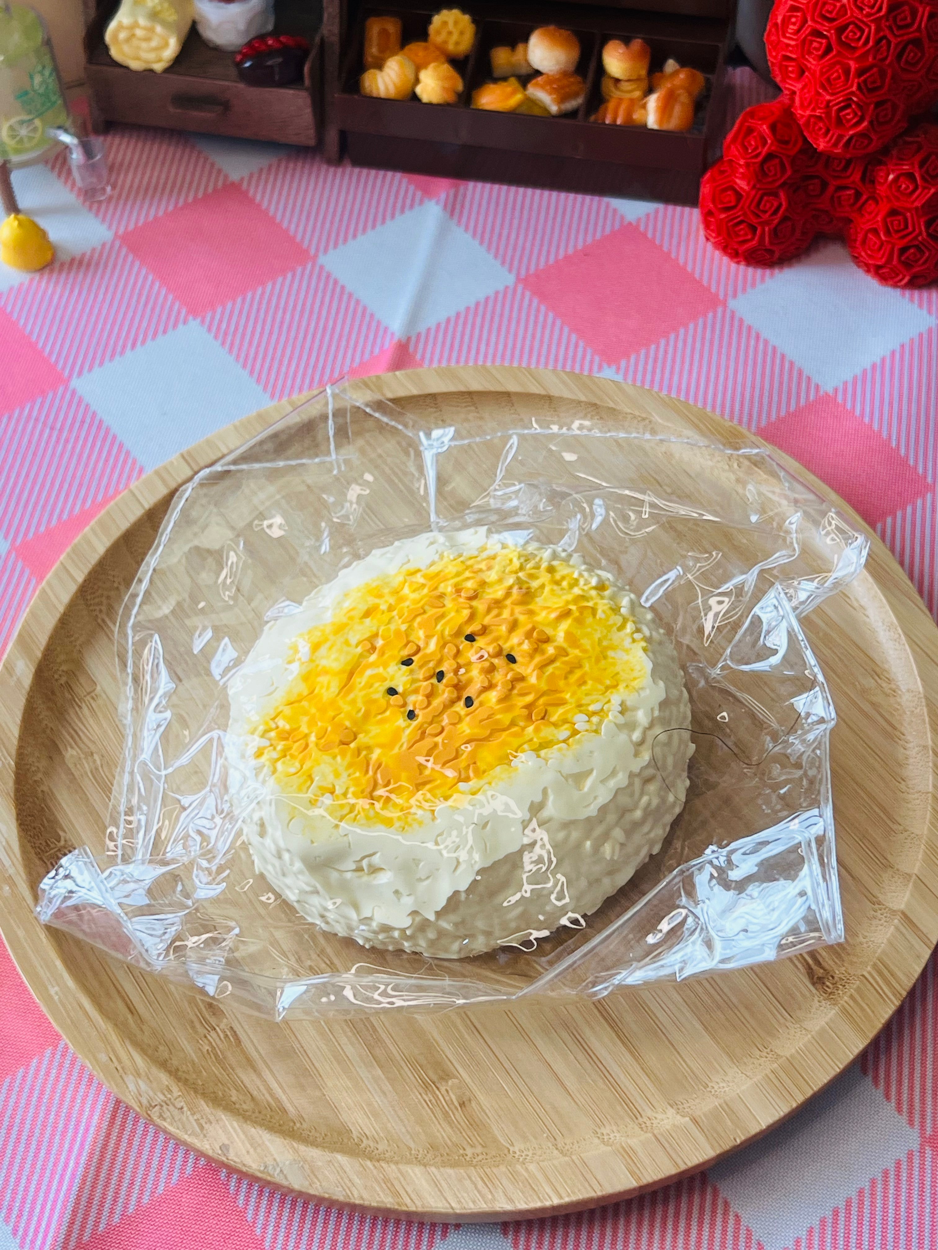 Jumbo Golden Corn Cream Cake Squishy - cute jumbo multicolor dessert squishy toy