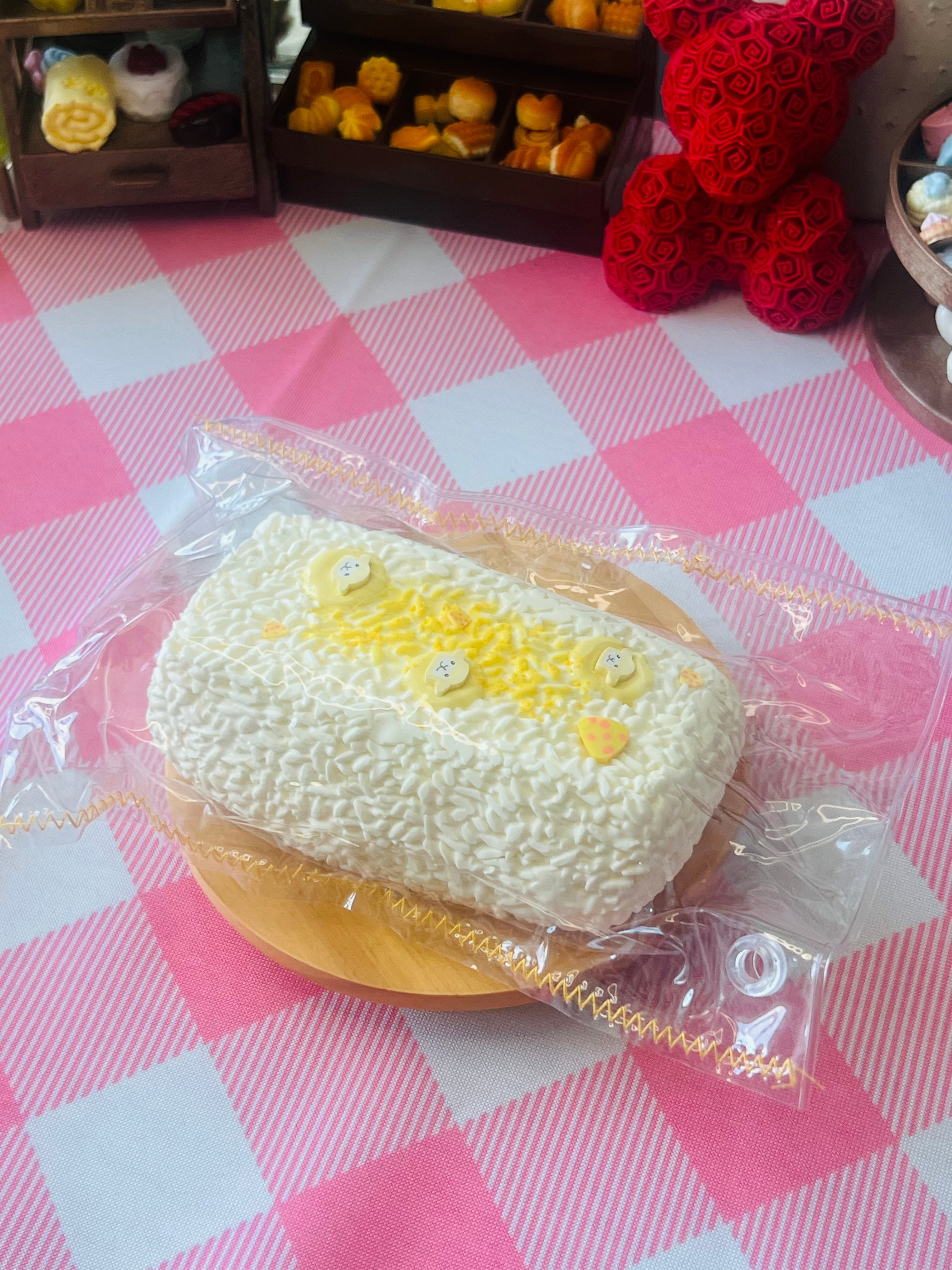 Lemon Sprinkle Smile Bar Squishy - Classic Bar Squishy Series
