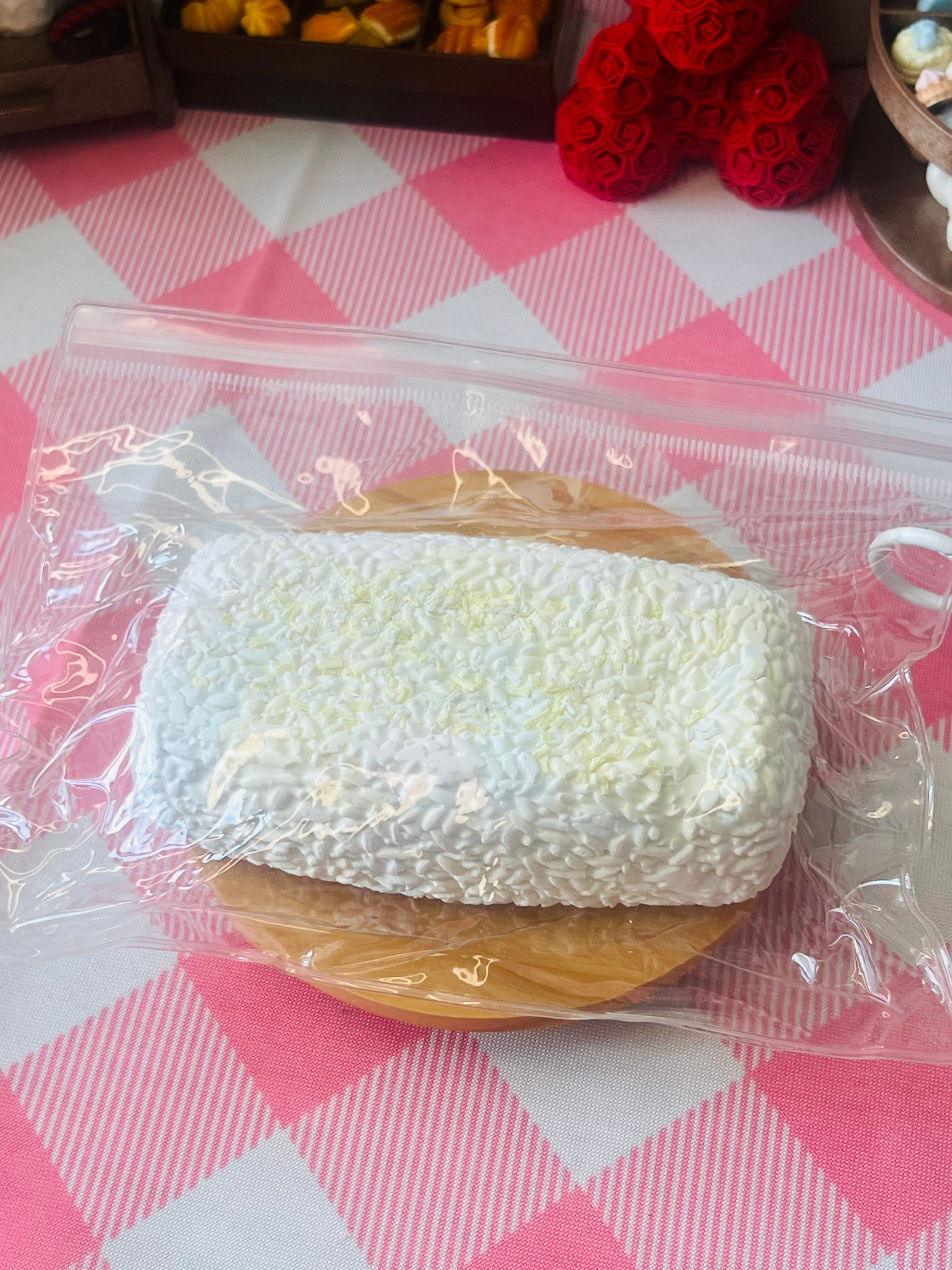 Powder Puff Vanilla Bar Squishy - Classic Bar Squishy Series