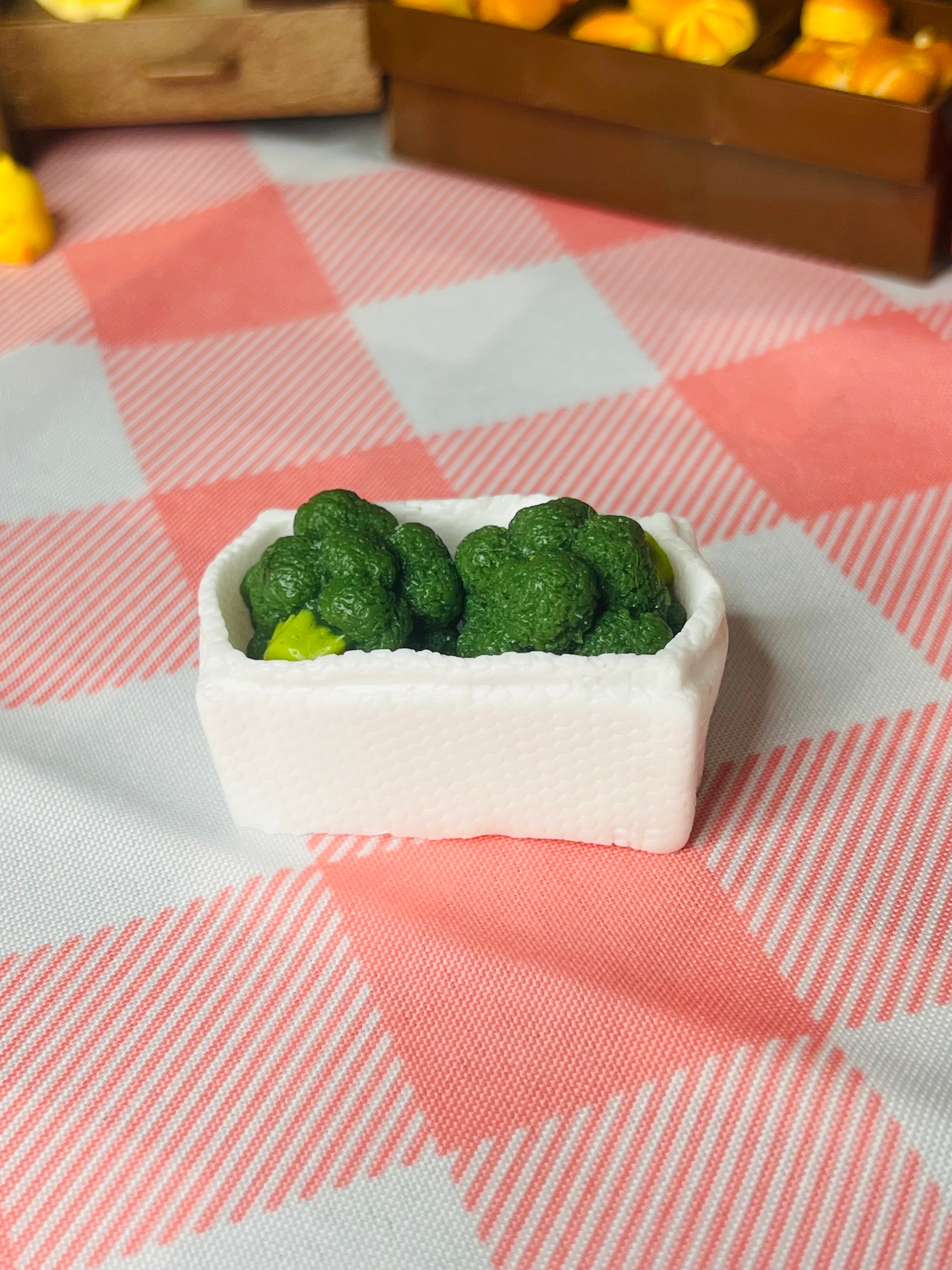 Mini Broccoli Garden Crate Taba Squishy