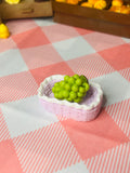 Mini Green Grape Basket Taba Squishy