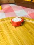 Mini Dragon Fruit Slice Taba Squishy