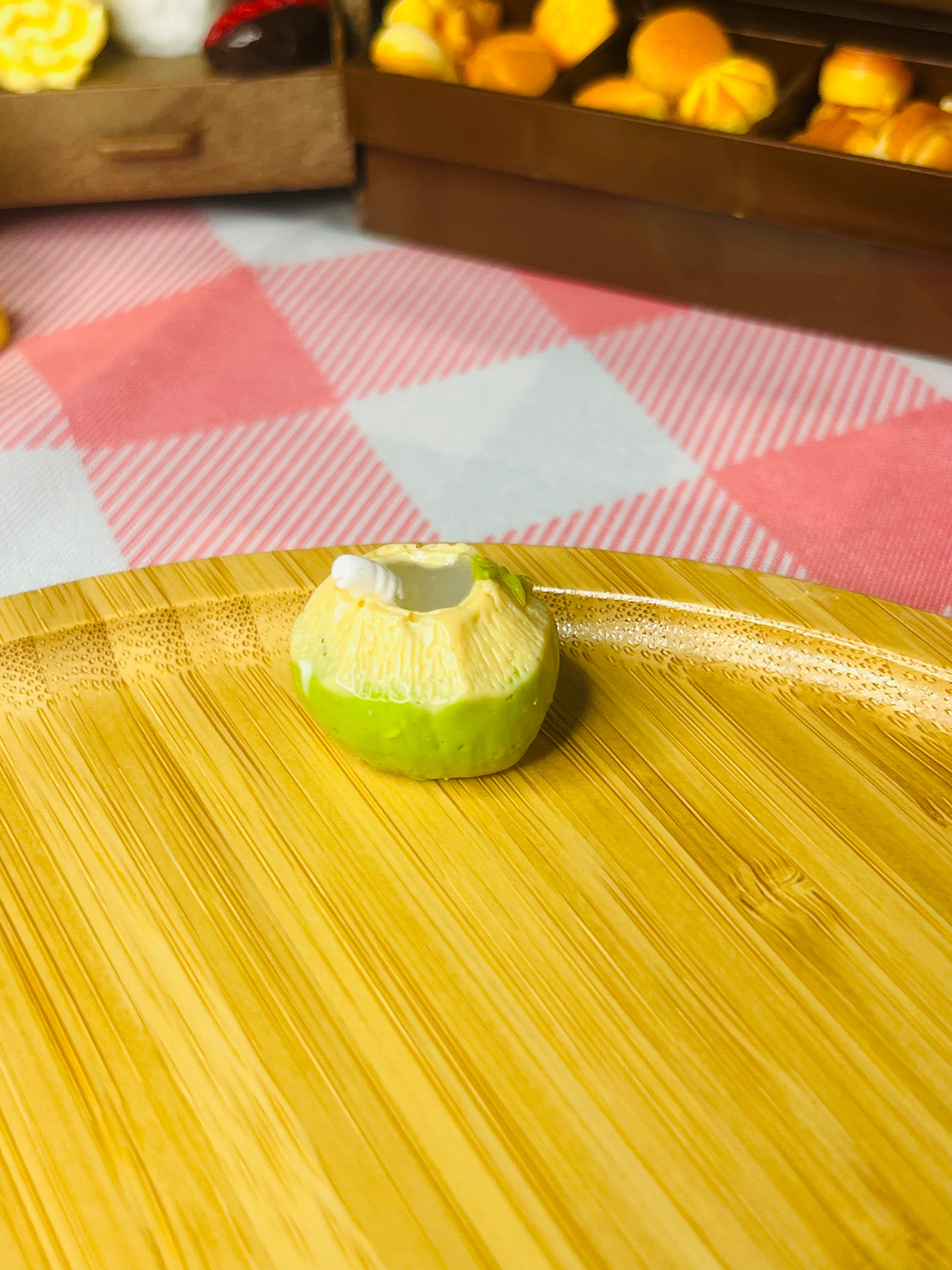 Mini Lime Wedge Taba Squishy