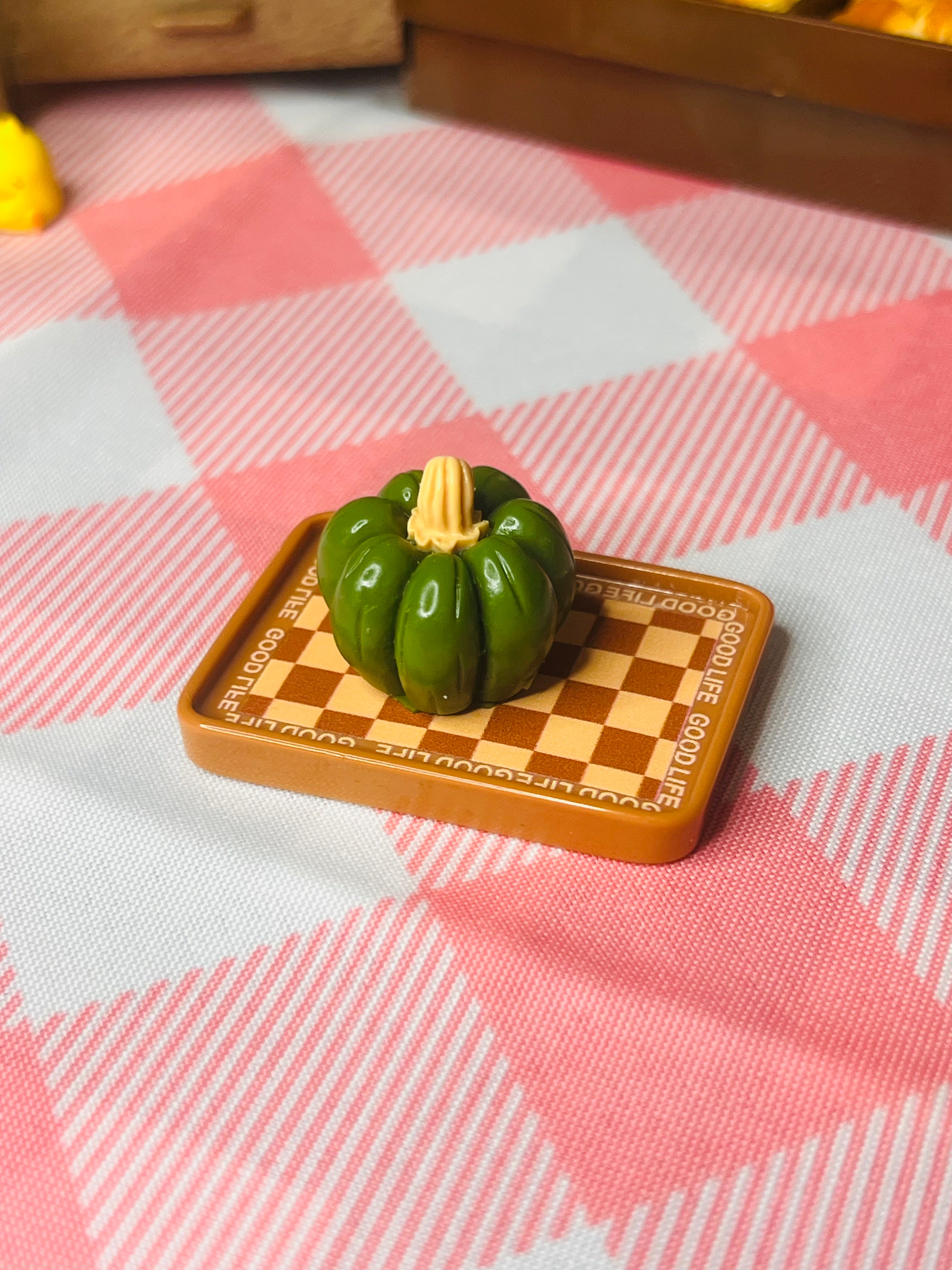 Mini Green Bell Pepper Board Taba Squishy