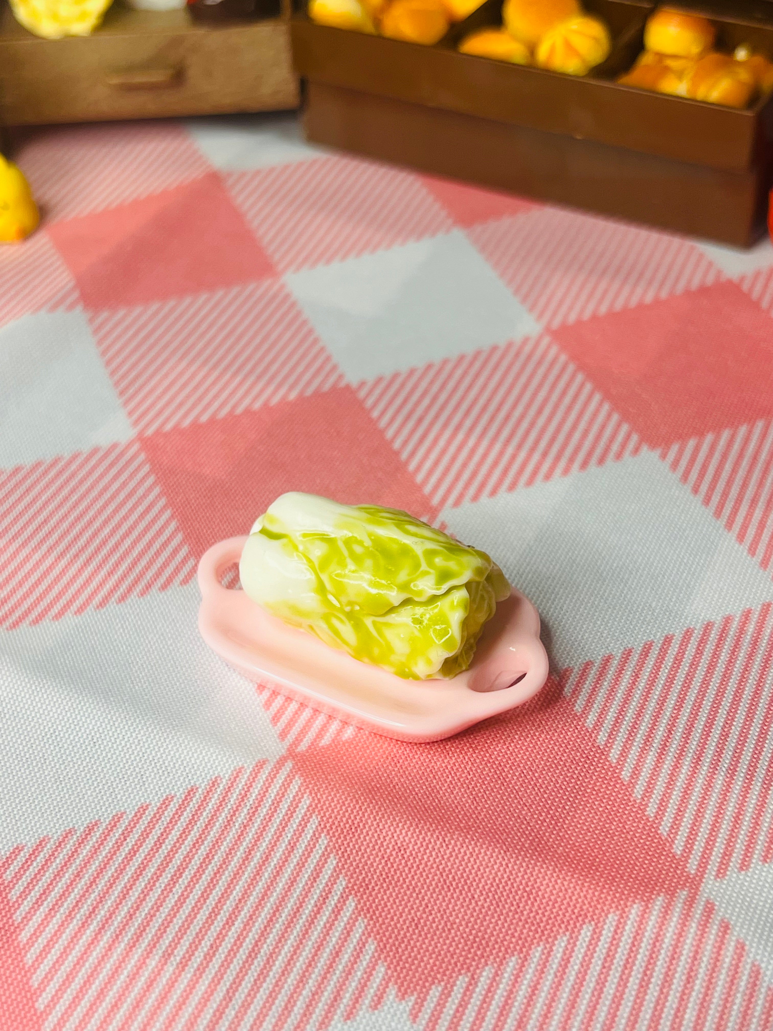 Mini Napa Cabbage Tray Taba Squishy