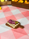 Mini Eggplant Cutting Board Taba Squishy