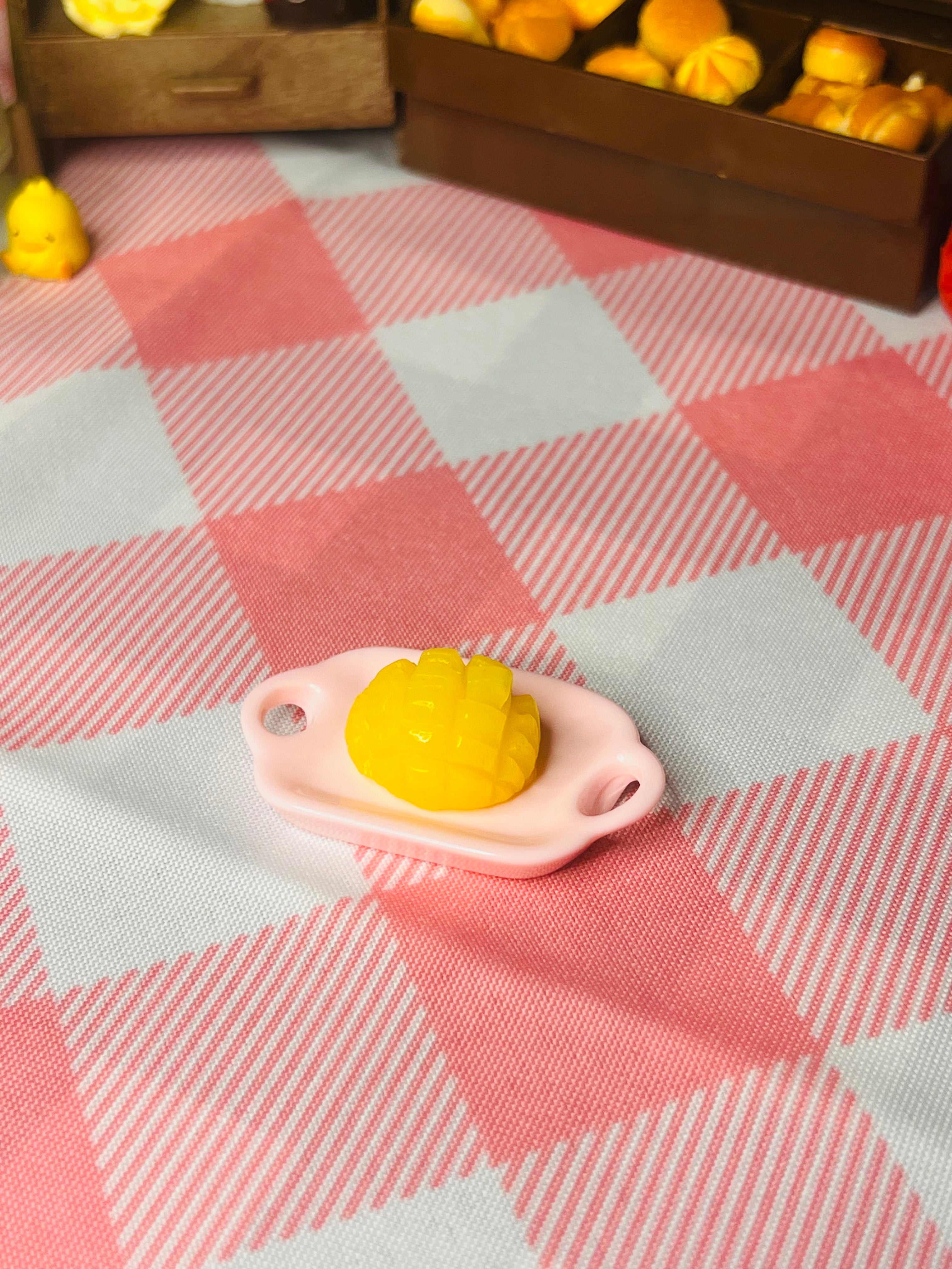 Mini Lemon Plate Taba Squishy