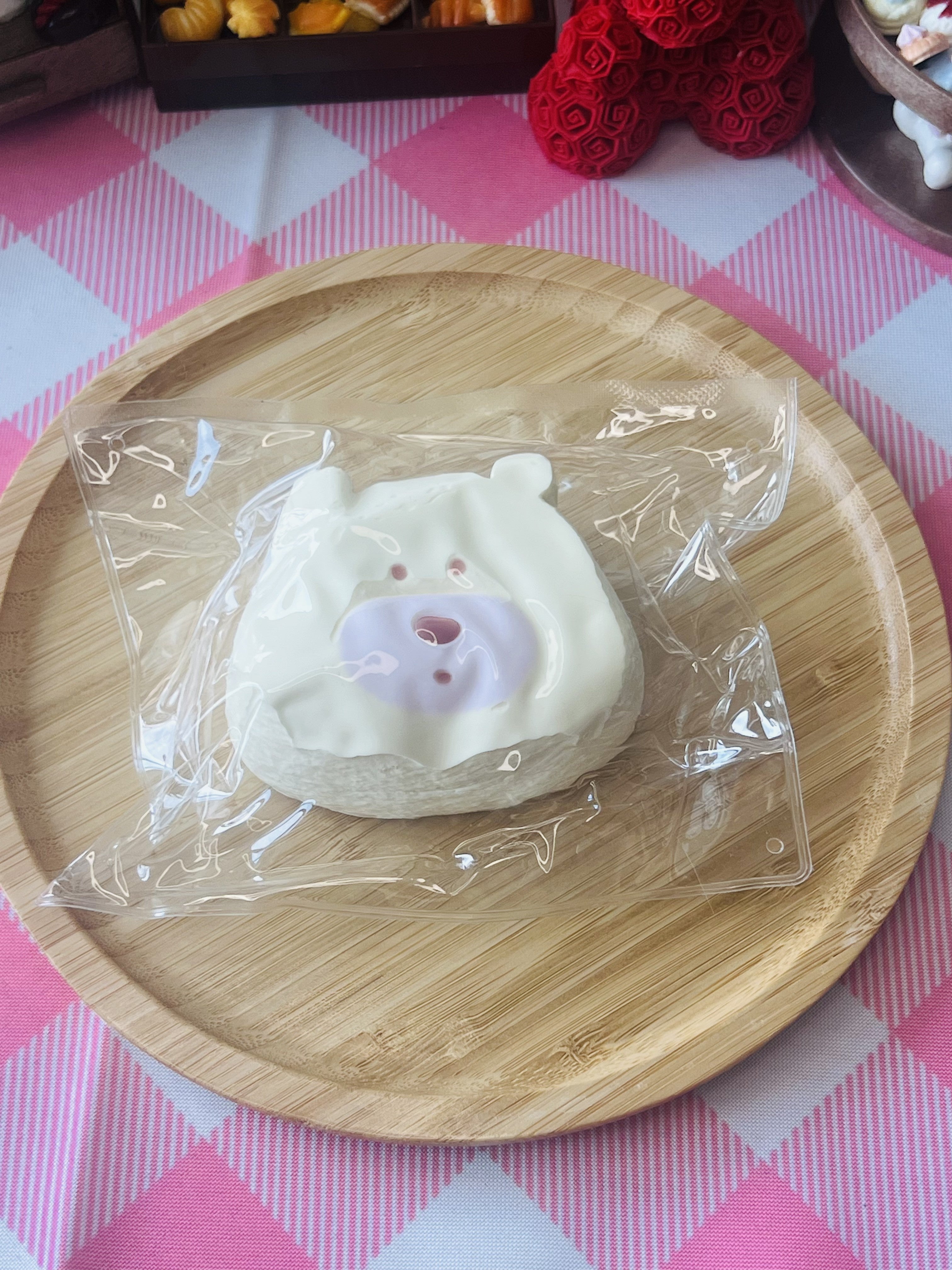 Lavender Muzzle Polar Bear Squishy