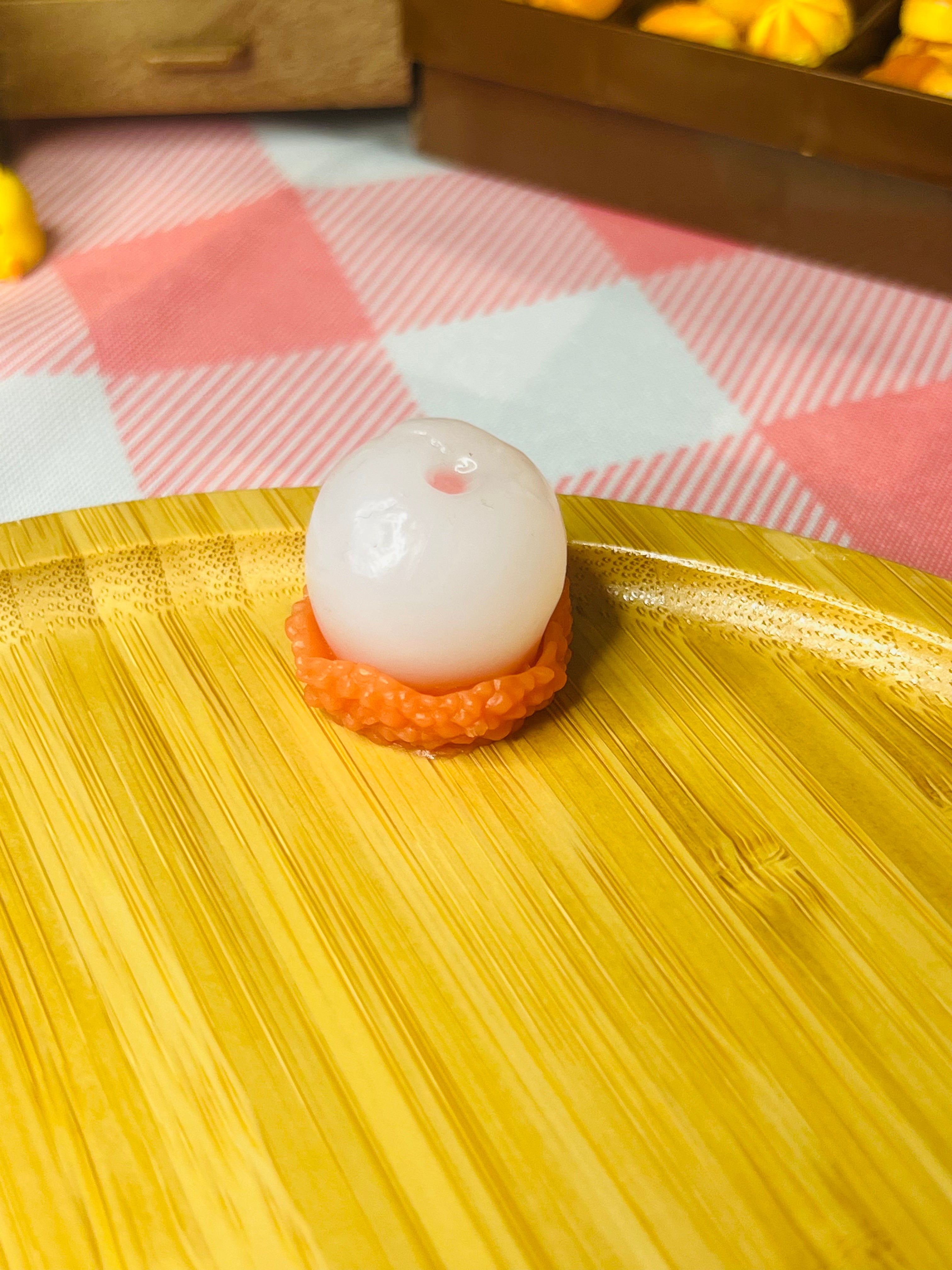 Mini Milky Pudding Tart Taba Squishy