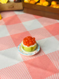 Mini Strawberry Jewel Tart Taba Squishy