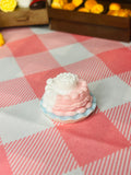 Mini Pink Whipped Cream Cake Taba Squishy
