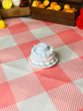 Mini Blue Snow Cream Cake Taba Squishy