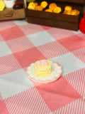 Mini Lemon Daisy Cream Cake Taba Squishy