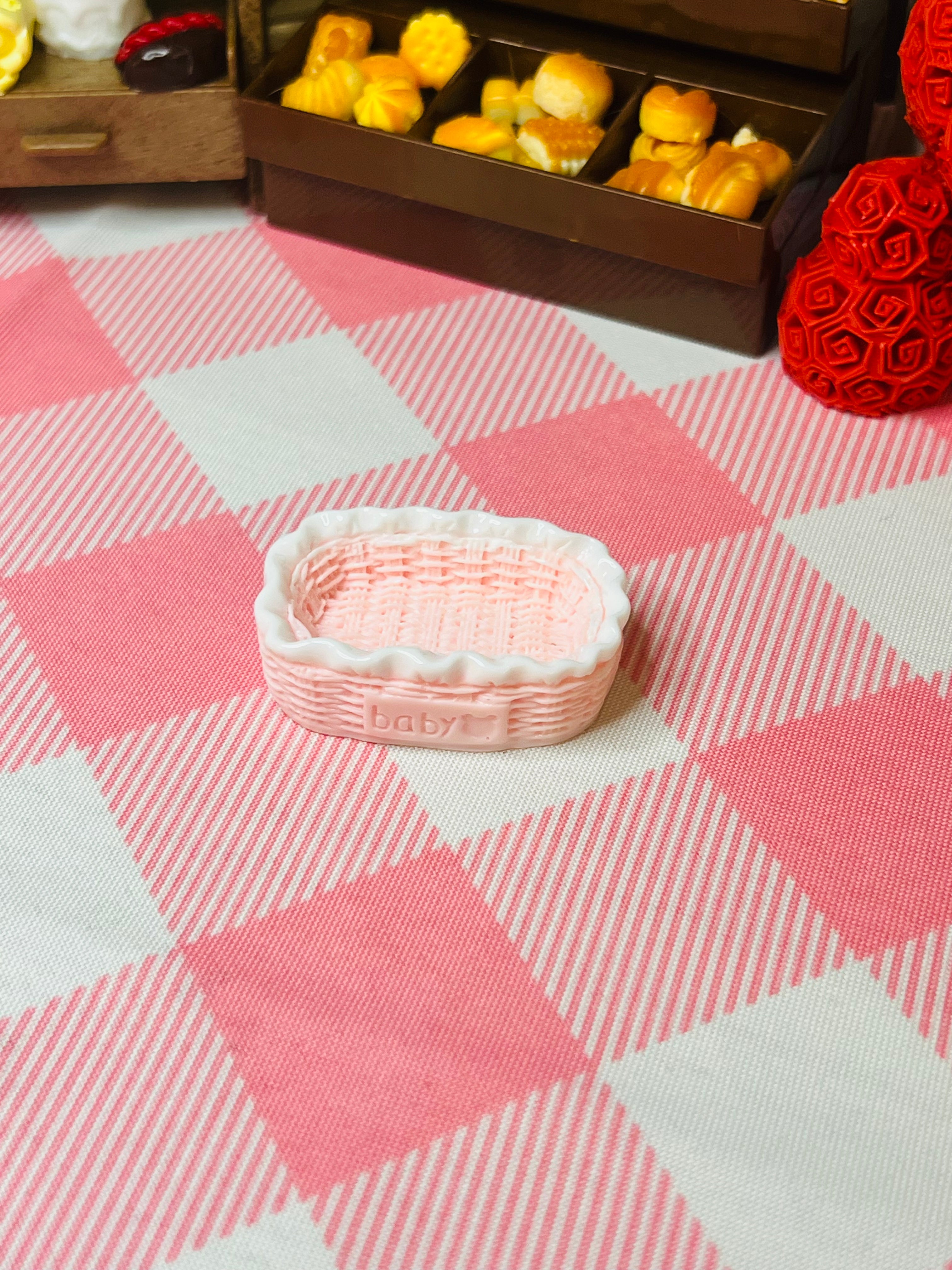 Blush Lace Pie Mini Dining Plate - Mini Dining Plate Series
