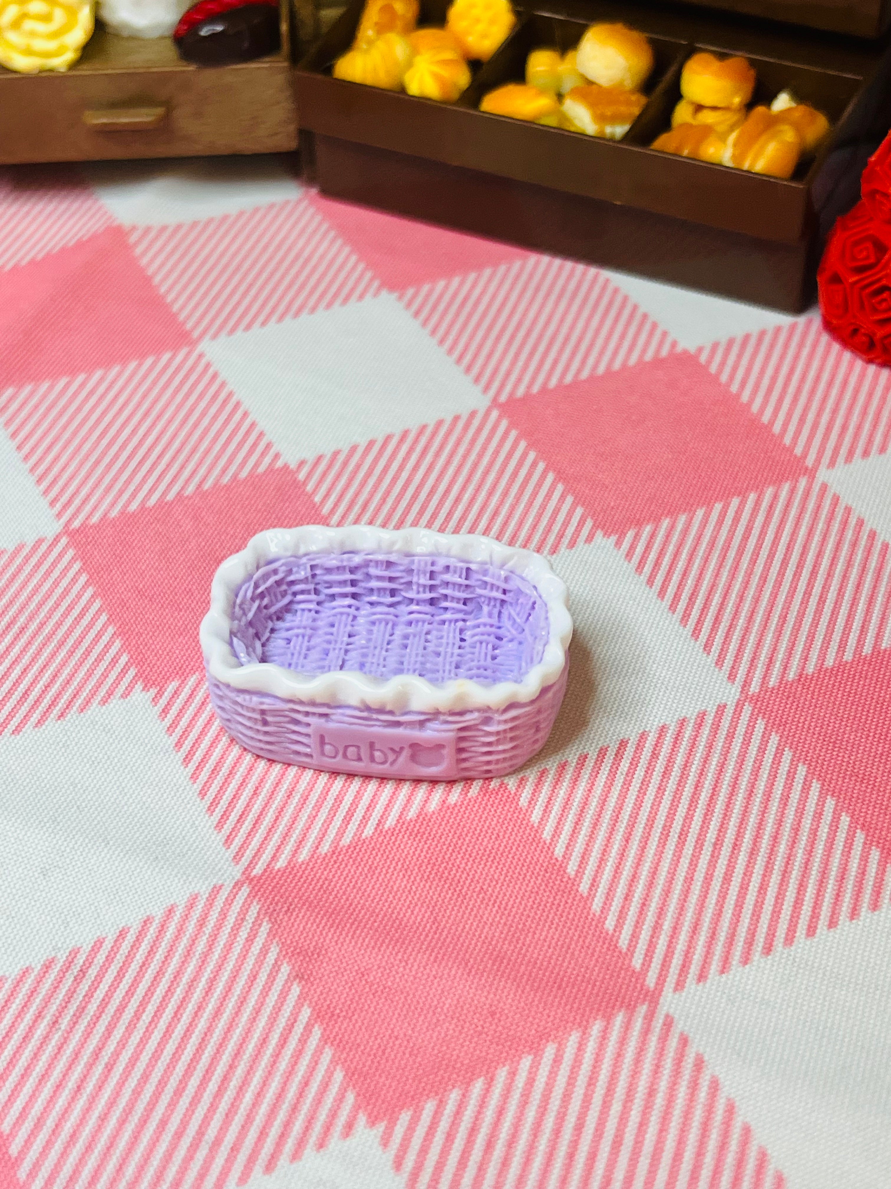 Lavender Sugar Tray Mini Dining Plate - Mini Dining Plate Series