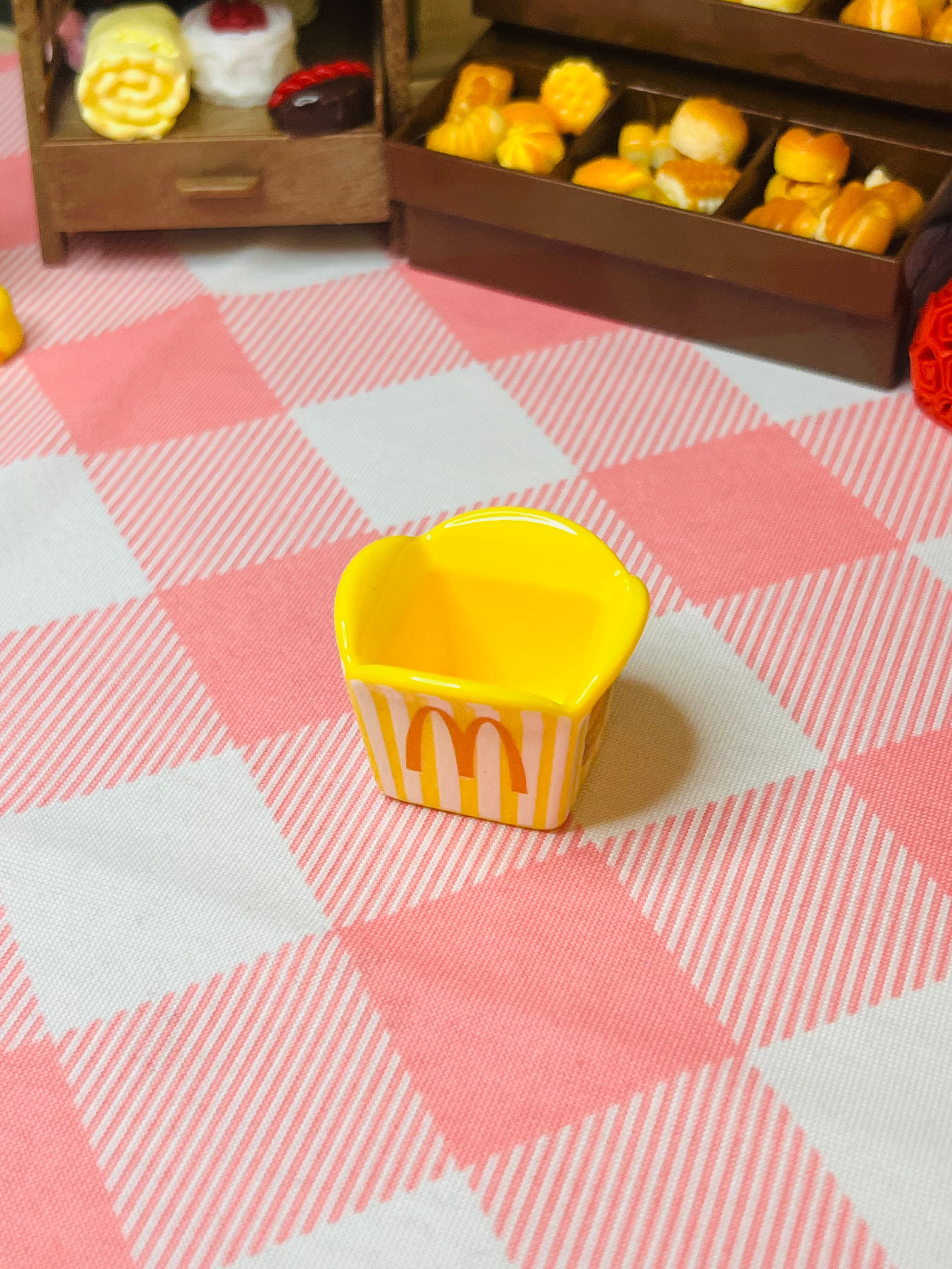 Sunny Pudding Cup Mini Dining Plate - Mini Dining Plate Series