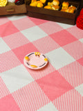 Happy Toast Round Mini Dining Plate - Mini Dining Plate Series