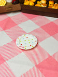 Confetti Cake Saucer Mini Dining Plate - Mini Dining Plate Series