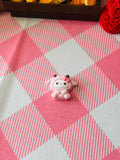 Tiny Pink Bear Hug Mini Taba Squishy