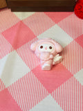 Floppy Pink Hoodie Bunny Mini Taba Squishy