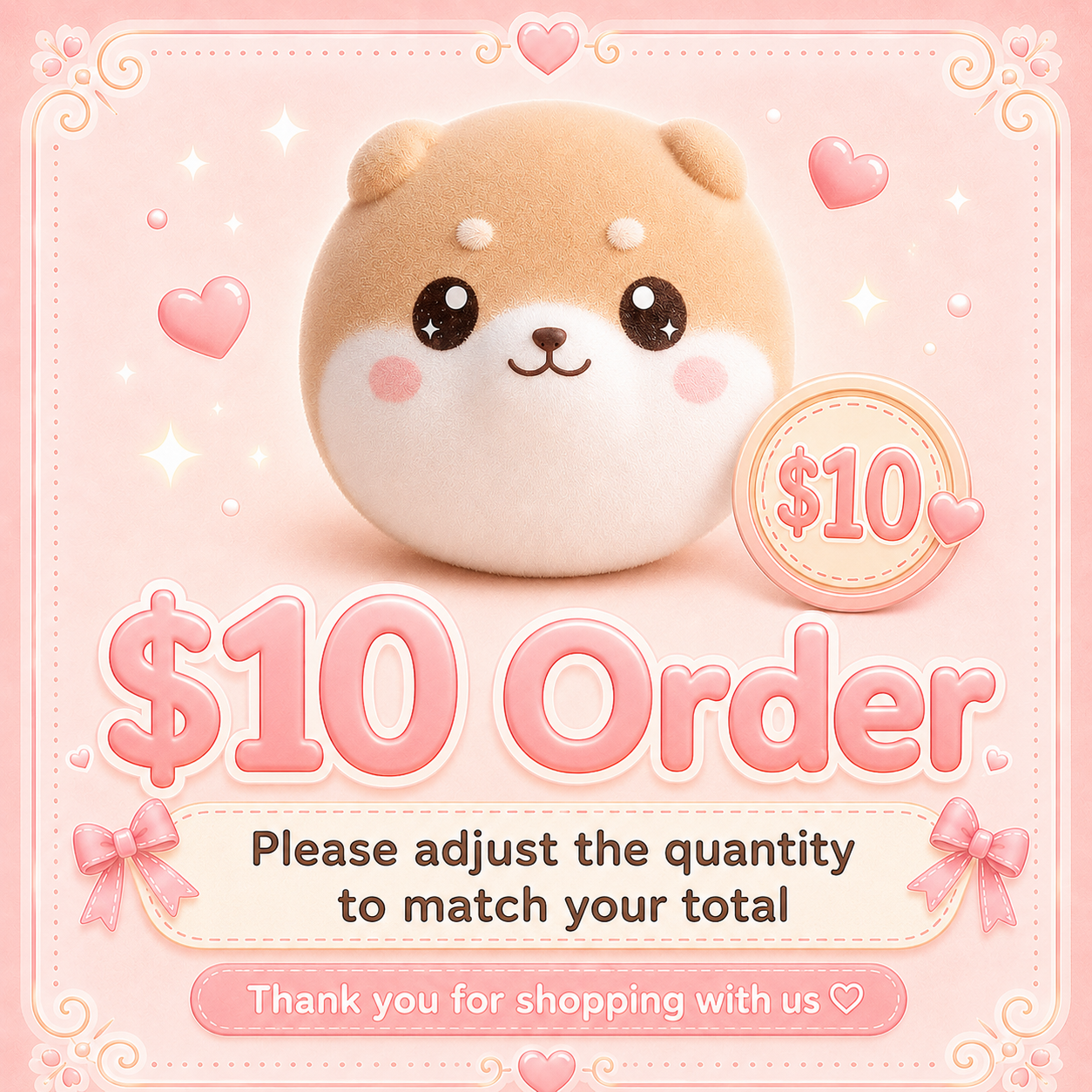 Live Exclusive Order - $10.00