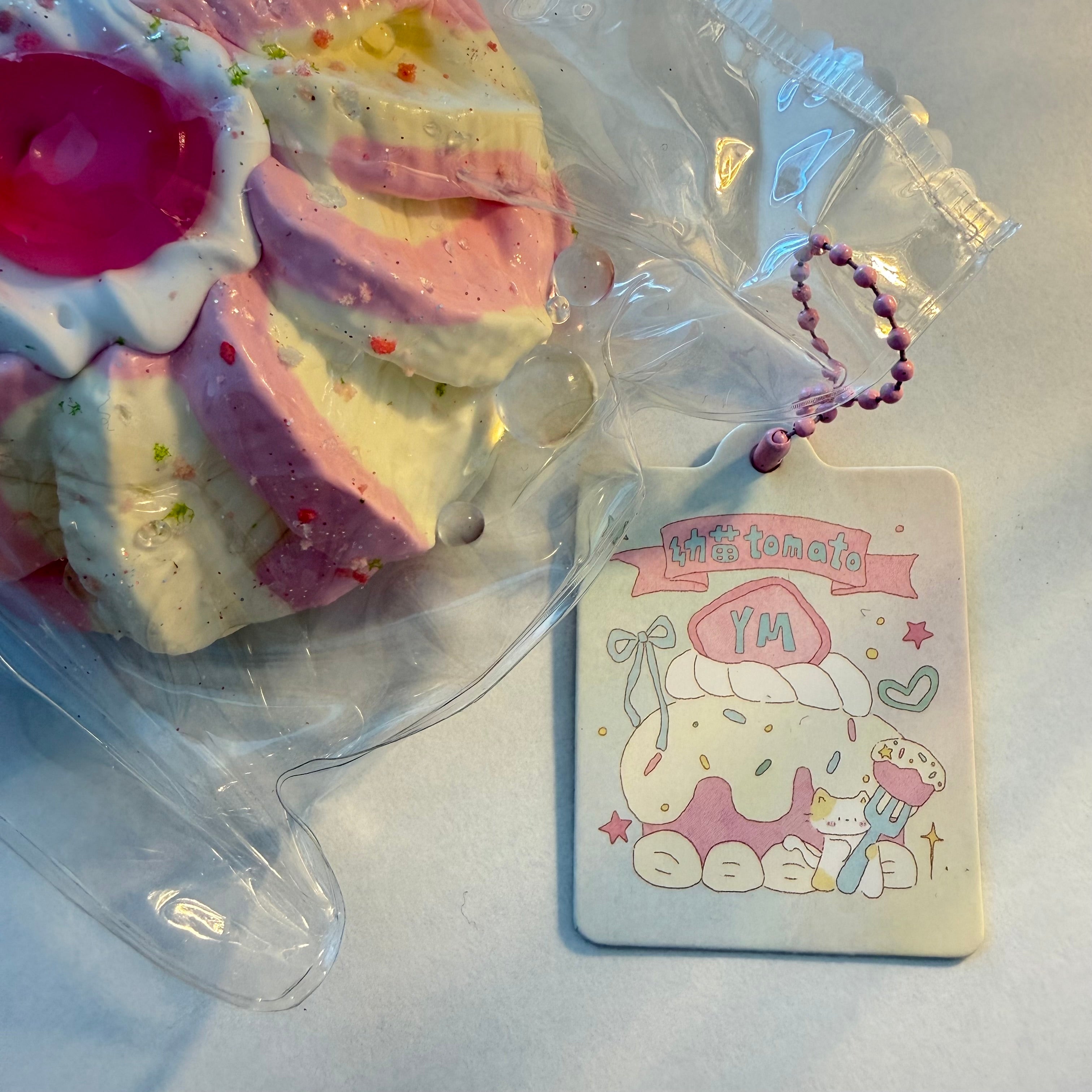 TABA006 Pastel Flower Cake Small TABA Squishy image 1