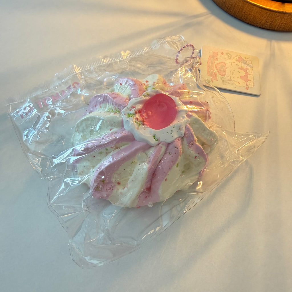 TABA006 Pastel Flower Cake Small TABA Squishy image 2