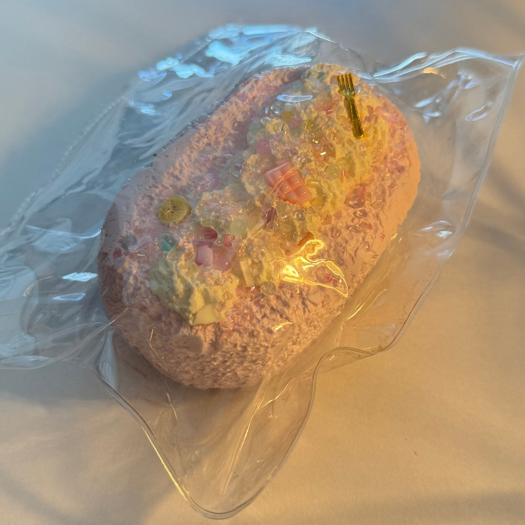 TABA007 Rainbow Sprinkle Oval Small TABA Squishy image 1